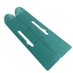 Dept. 56 Green Skier Santa Rockin' Rollers For 14" Animatronic Replacement Skis